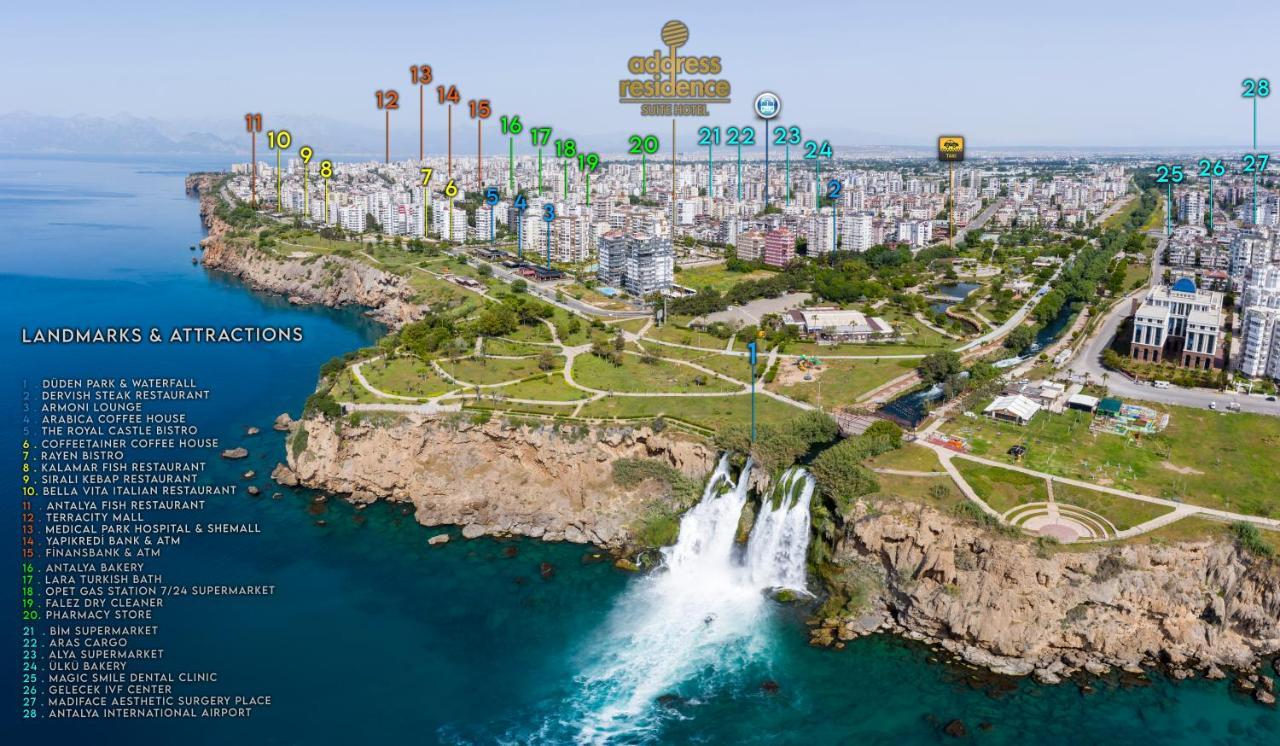 Address Residence Suite Hotel Antalya Exterior foto